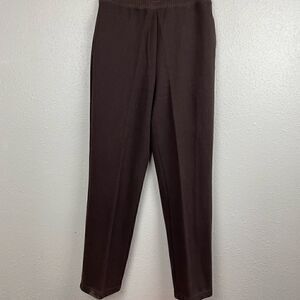Passports Brown Casual Pants Size M EUC